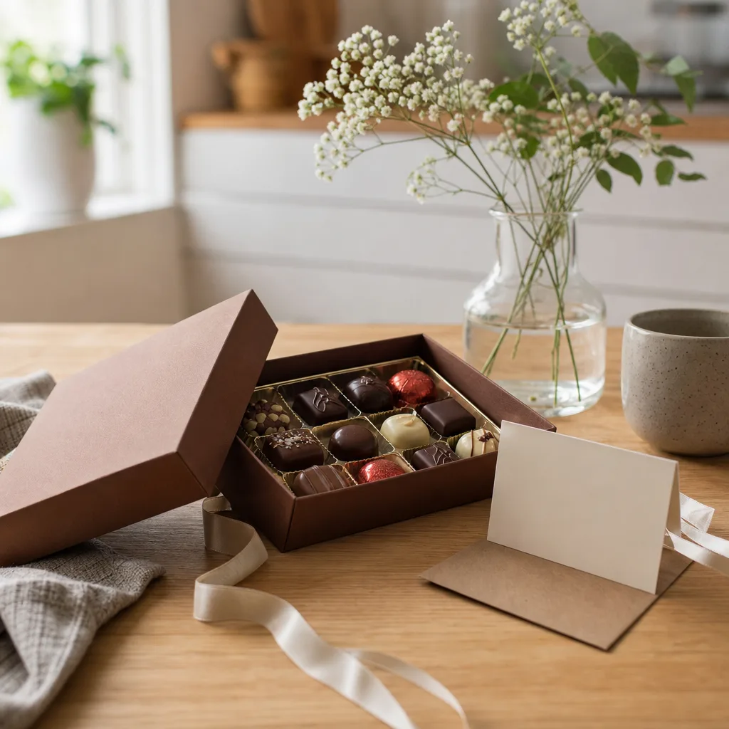 Redaktionell bild för Chokladbudet omdöme