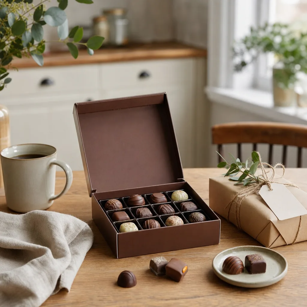 Redaktionell bild för Chokladprenumeration