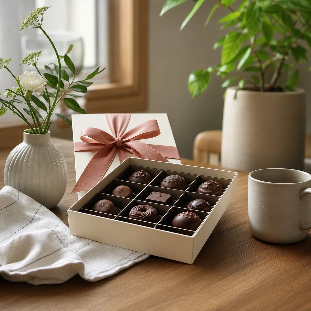 Redaktionell bild för Vegansk choklad