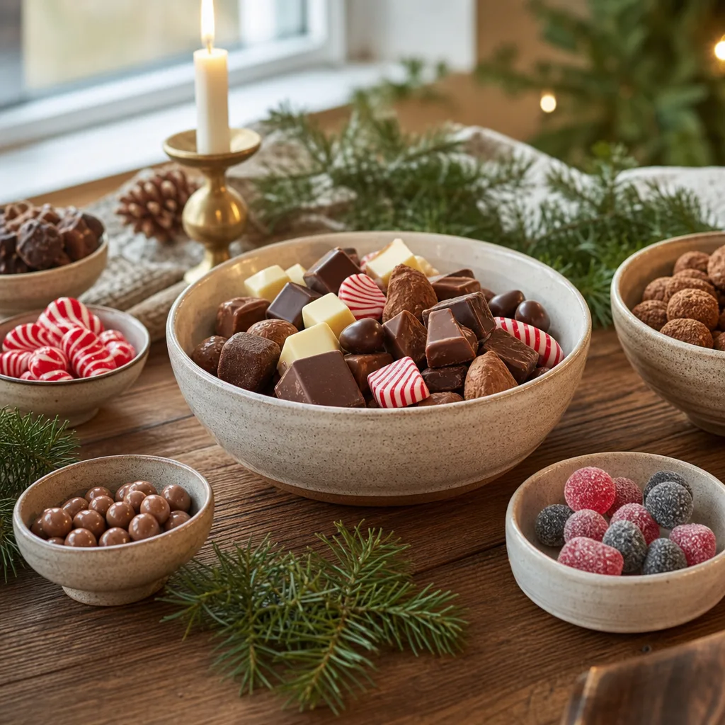 Redaktionell bild för Julgodis