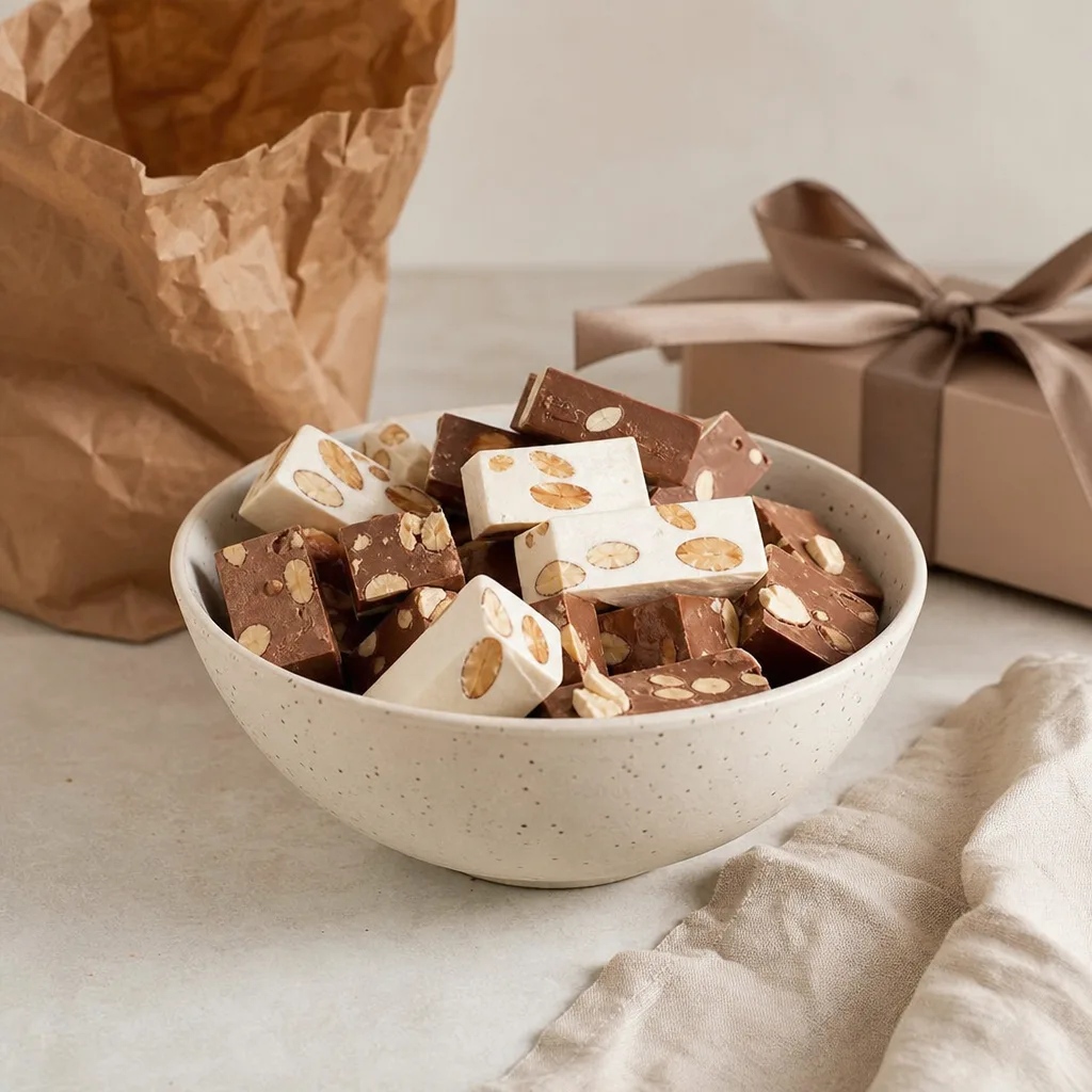 Redaktionell bild för Nougat online
