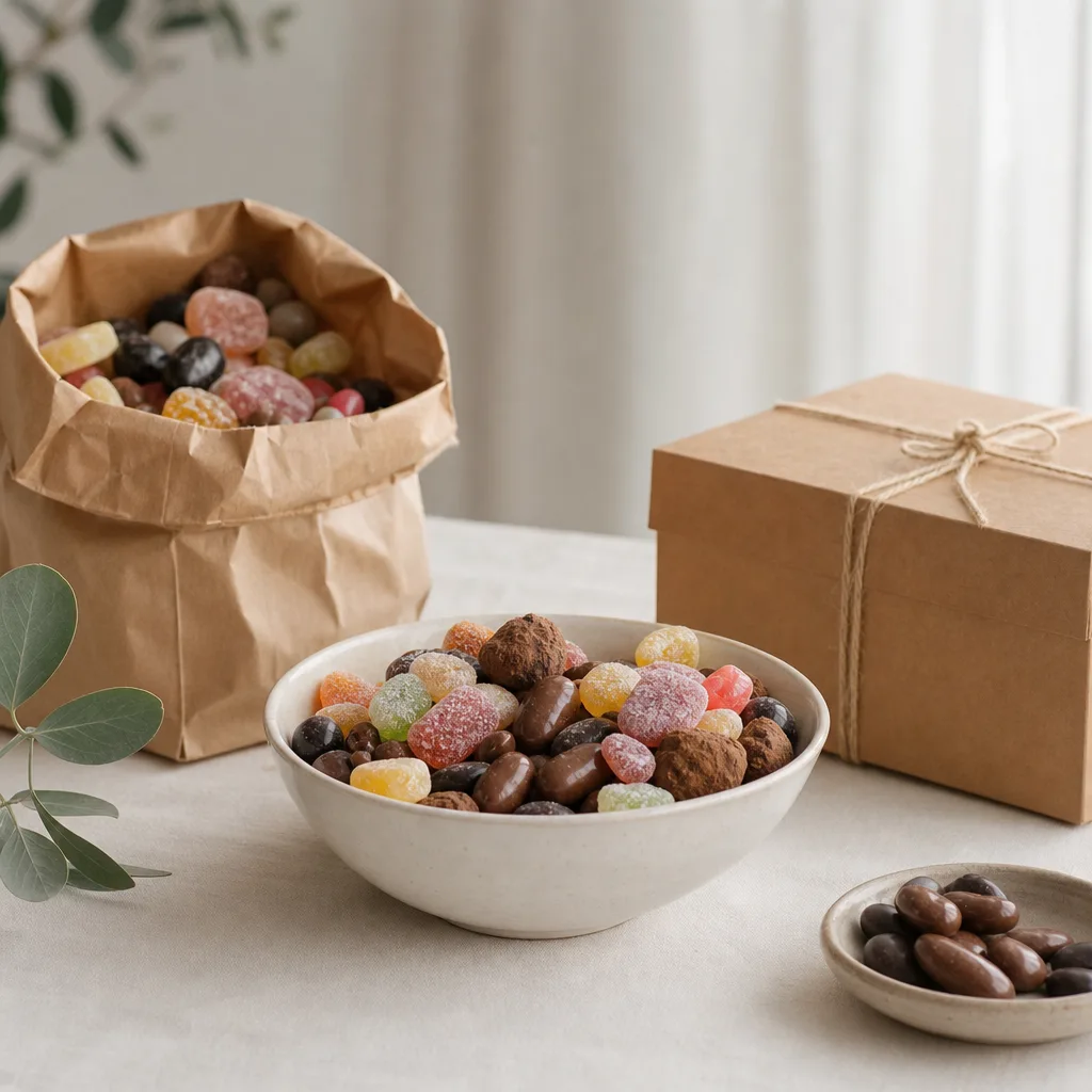 Redaktionell bild för Glutenfritt godis online