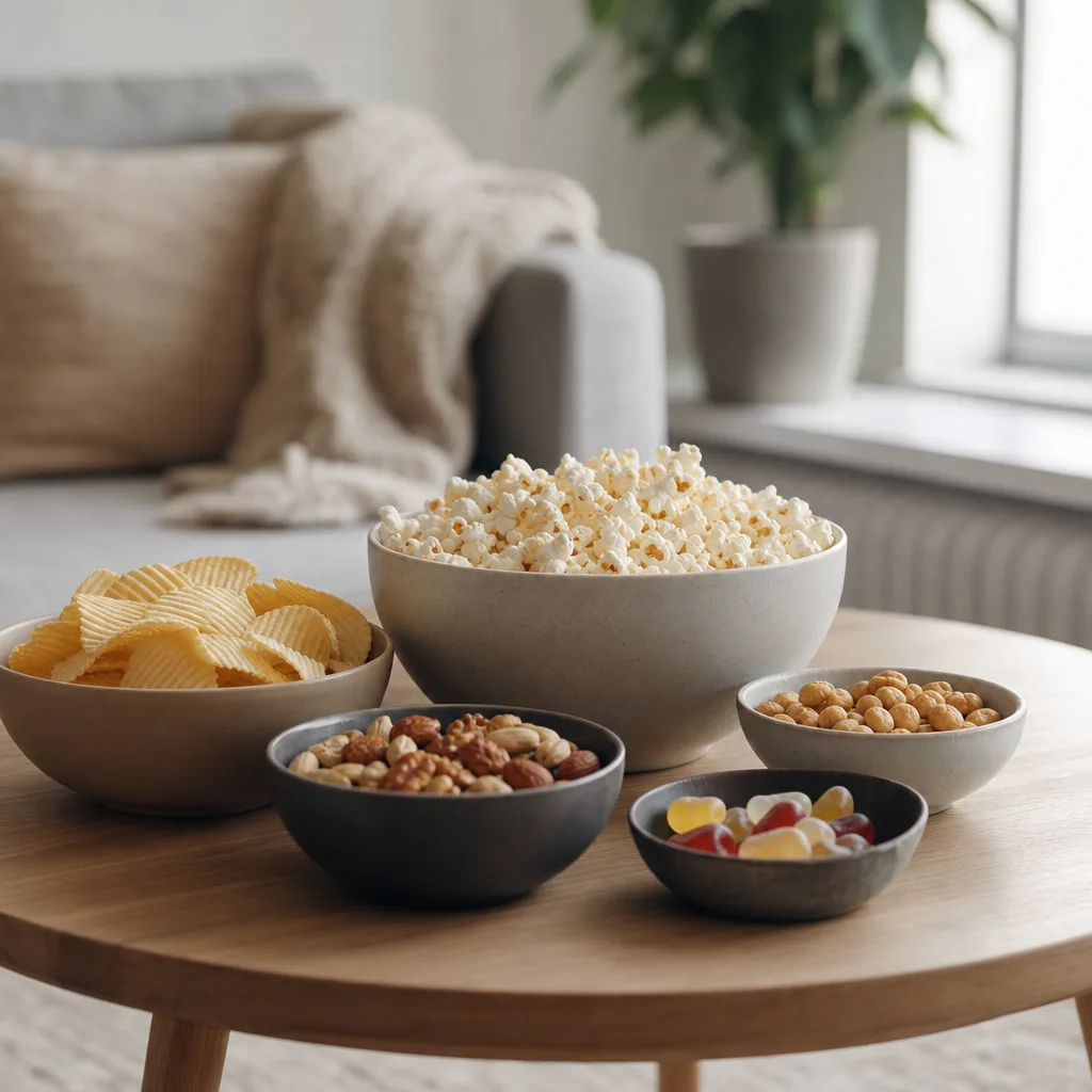 Redaktionell bild för Bästa snacksen online