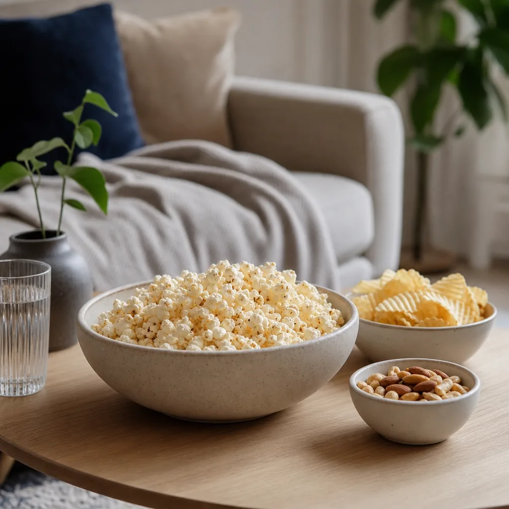 Redaktionell bild för Popcorn online
