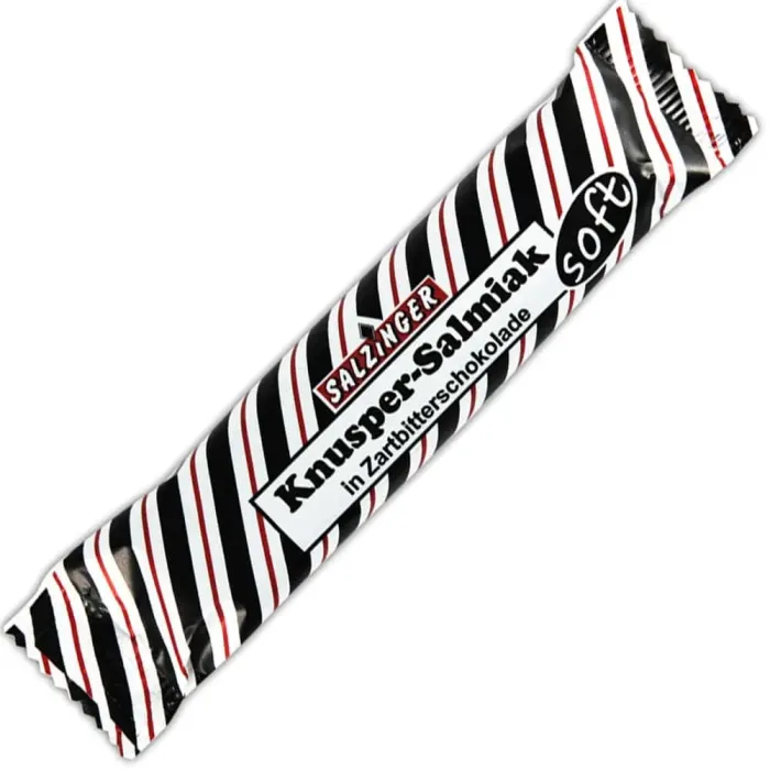 Salzinger Knusper - Salmiak & Mörk choklad 55 gr